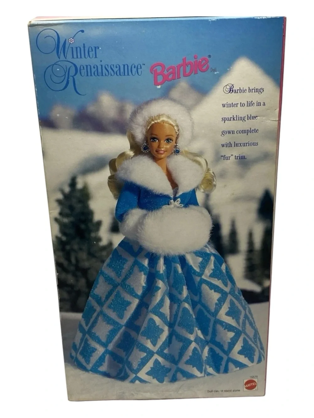 Vintage 1996 Winter Renaissance Barbie Doll Special Edition Mattel 15570